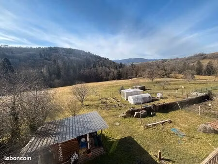 maison  18 000m2 de terrain  thusy