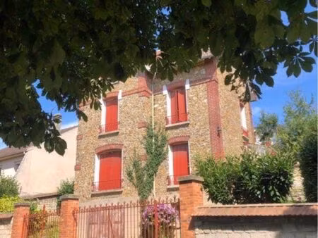 maison familiale de caractère – meulière authentique avec jardin