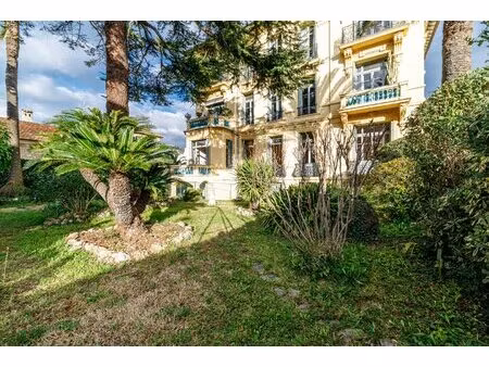 nice - saint-sylvestre- grand 5/6 pièces dans une maison bourgeoise avec parc à usage...