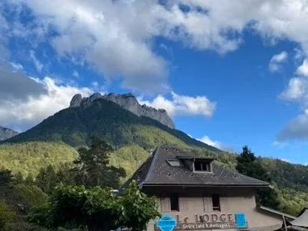 à louer – auberge restaurant – col de bluffy  annecy