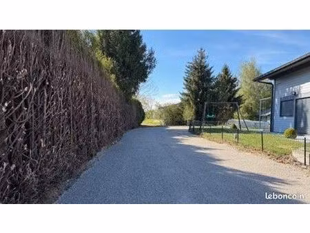 cruseilles – terrain à bâtir viabilisé – vue dégagée  accès rapide genève