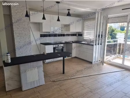 location t2 meublé 51m² poissy quartier forêt / la bruyère