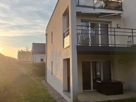 magnifique t3 rez de jardin vétraz monthoux