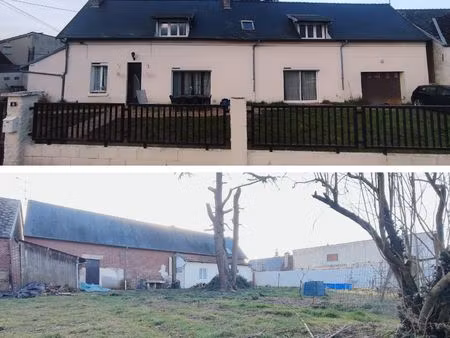 maison 140 m² – 5 pièces – 3 ch – terrain 999 m² – écoles en face – travaux récents