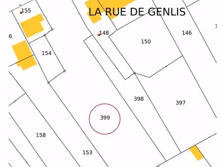 a vendre terrain constructible