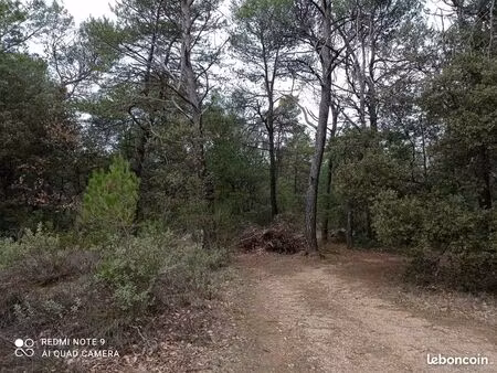 à vendre terrain non constructible