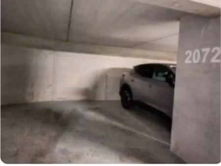 garage en sous-sol « boxable »