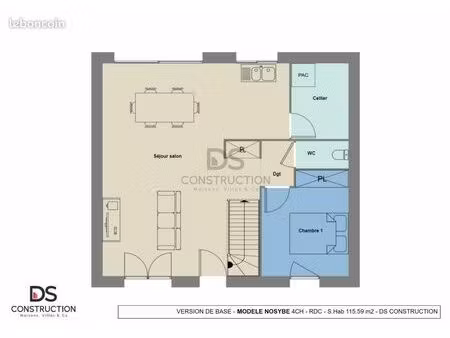 maison 6 pièces 115 m²