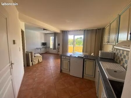 appartement t2 – 38 m² avec balcon et parking – résidence avec piscine  spa et équipements