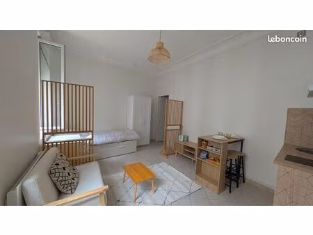 studio meublé 22 m² – hyper centre– direct propriétaire