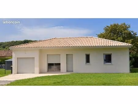 maison 90m2 avec jardin bonneuil matours