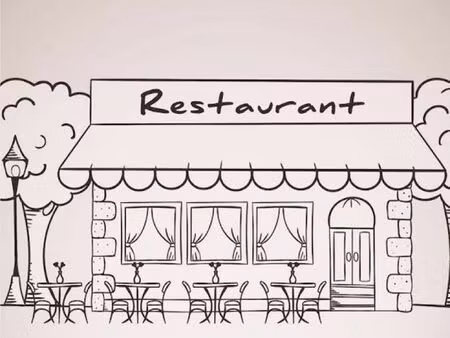 très beau restaurant