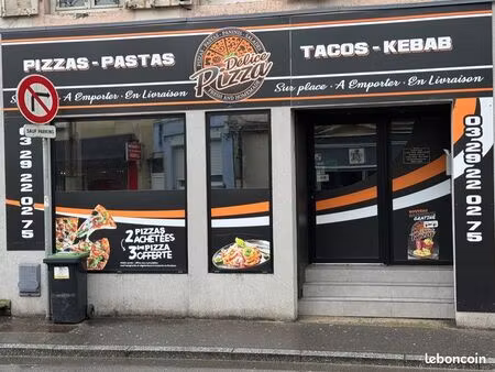 ◊ ◊ urgent – fonds de commerce pizzeria / fast-food – gros potentiel – remiremont