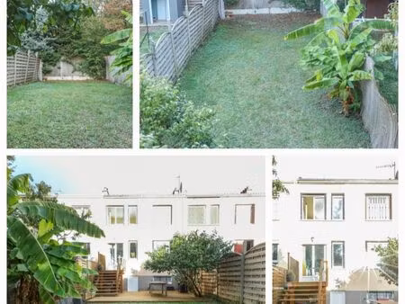 maison individuelle mitoyenne