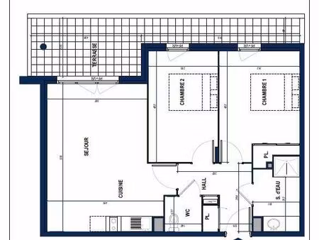 appartement 64 m² fréjus