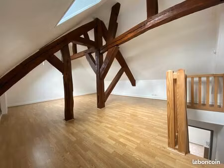 appartement f2 rénové avec cachet – dernier étage – sens