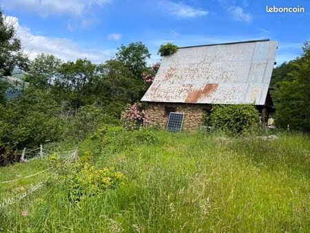 vente grange avec terrain vallée de bethmale