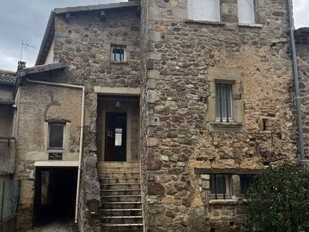 authentique maison en pierre ardéchoise & gîte indépendant – 140 m² – plats (07300)