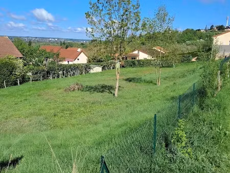 vente terrain 1413 m² à abrest (03200)  70 500 €