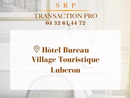 fonds de commerce hôtel roussillon