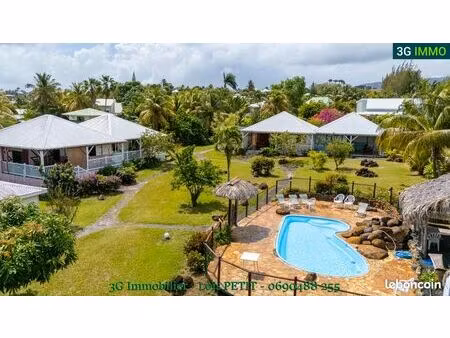 propriété touristique proche plages | 7 unités locatives | sainte-rose