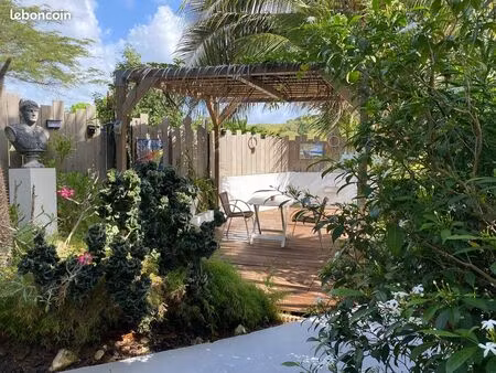 loue appartement meublé  deux chambres climatisées à sainte-anne