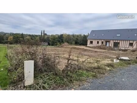 terrain 1 100 m² clarbec