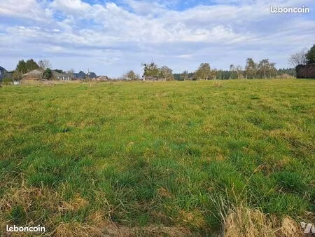 terrain 1 057 m² fierville les parcs