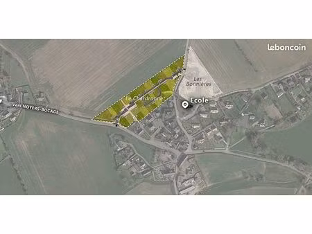 terrain 375 m² missy