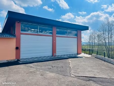 a tournes garage 100 m2 avec f2 bis 84 m2 neuf
