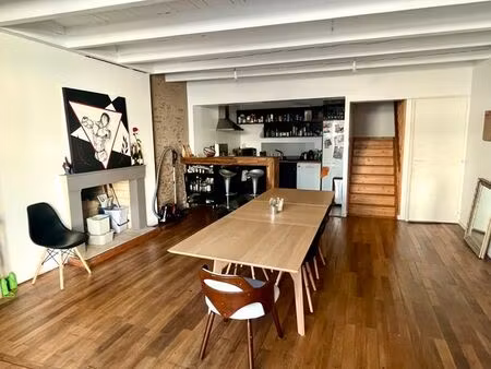 maison de ville 110 m² — hyper centre les herbiers — idéale résidence principale ou invest