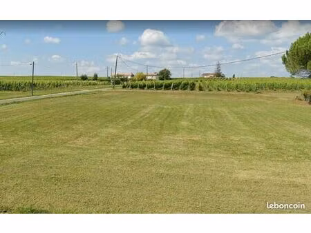 terrain 1 050 m² bussac foret