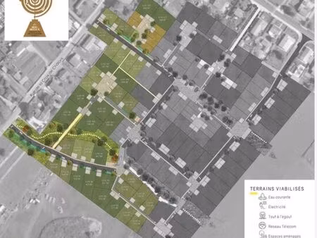 terrain 472 m² le gua