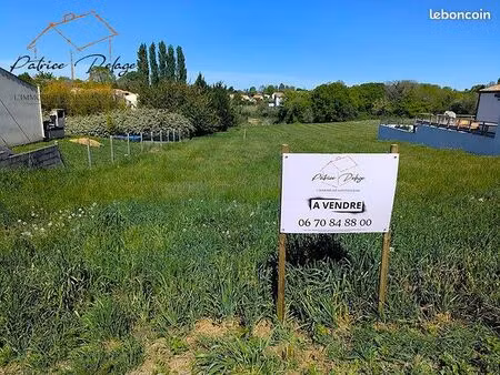 terrain 3 979 m² bussac sur charente