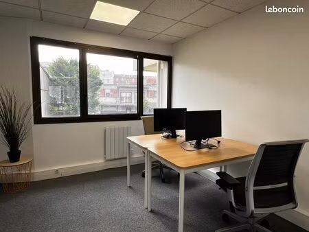 bureau privatif fermé à clé — 1 à 3 personnes — courbevoie