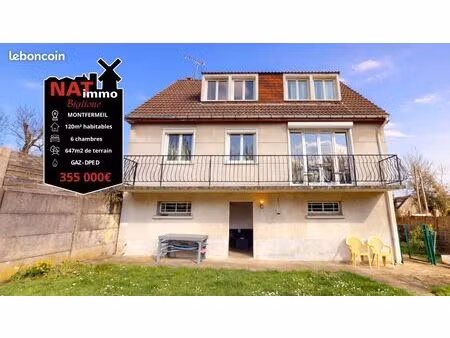 maison 8 pièces 120 m²