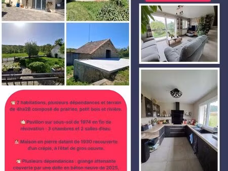 propriété 2 habitations sur 4h28