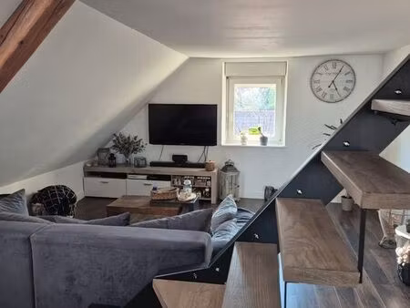 appartement rénové avec jardin et parking - 85m2 - badevel