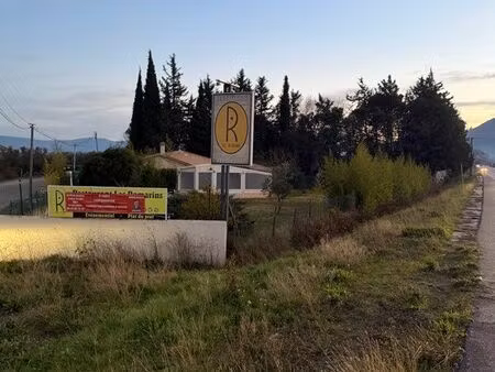 emplacement exceptionnel - restaurant à fort potentiel - nationale 7
