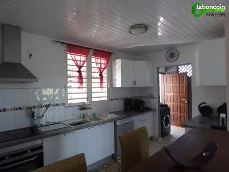 immo-vert  maison t4 meublée  bois d'opale  macouria