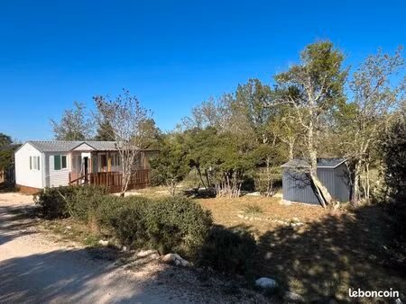 a vendre mobil home dans camping résidentiel à l'année