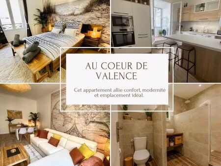 vends appartement de charme- hyper centre valence- 87m2