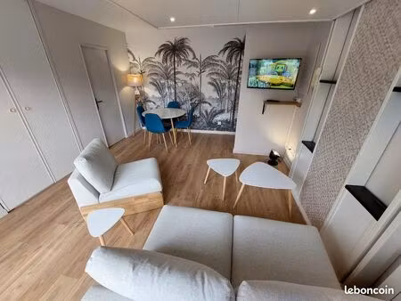 studio meublé rénové 26m2