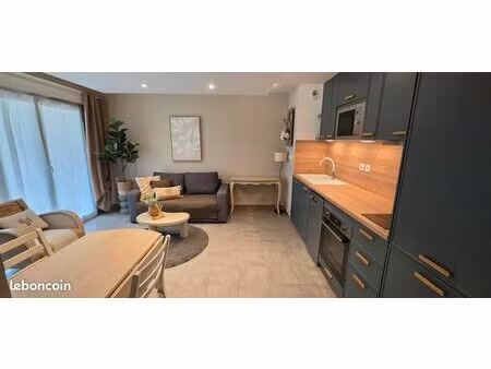 grand t2 refait à neuf et meublé dans immeuble calme et sécurisé