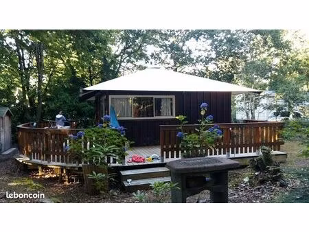 chalet avec sanitaire tout equipe (6 couchages)