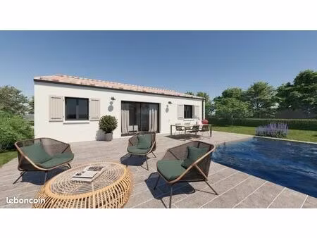 maison 3 pièces 80 m²