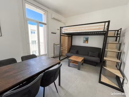 studio 1 pièce 22 m²