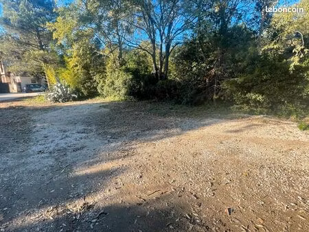 candau - terrain viabilisé de 380m2 libre constructeur