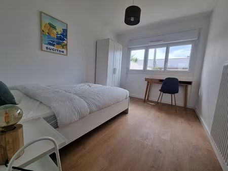 location chambre 5 pièces  94.60m²  angers