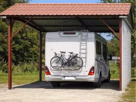 parking couvert camping car sécurisé